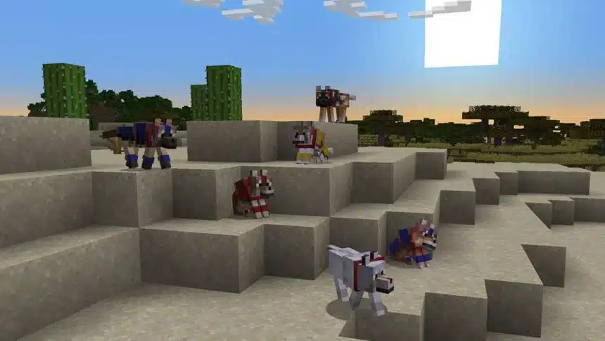 Minecraft’a Yeni Kurt Türleri ve Kurt Zırhı Ekleniyor