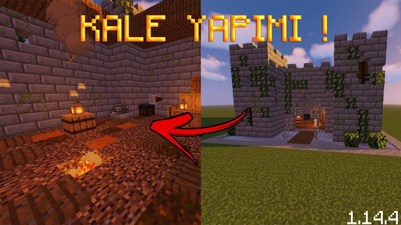 Minecraft'ta kale nasıl yapılır