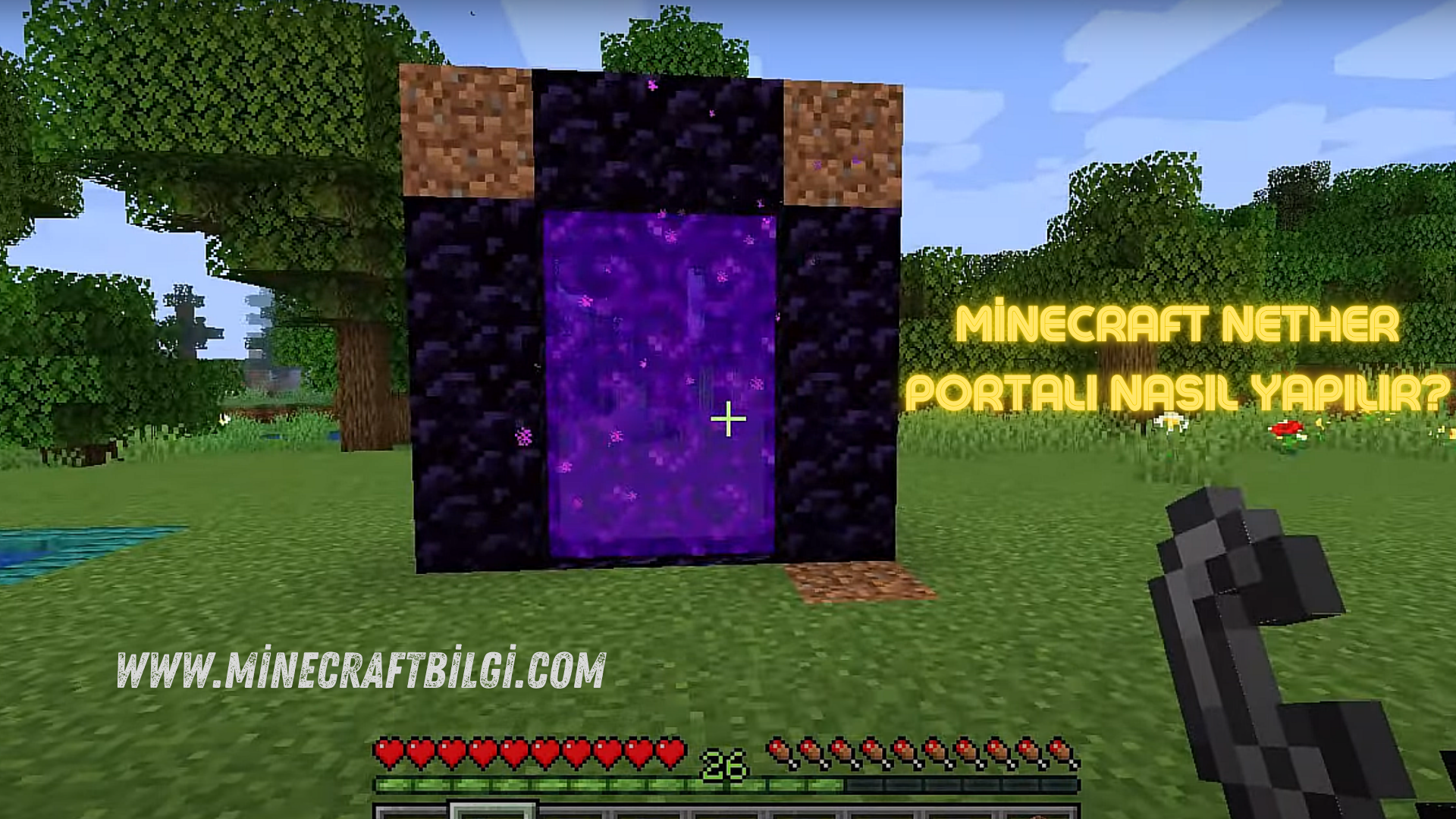 Minecraft Nether Portalı Nasıl Yapılır